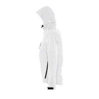 Chaqueta softshell mujer con capucha personalizada